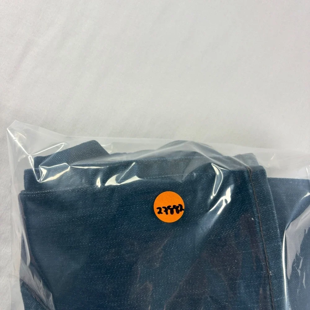 True Religion Jeans Mens 36 (Fits 38x34) Blue Ricky‎ Straight Leg Flap Pockets